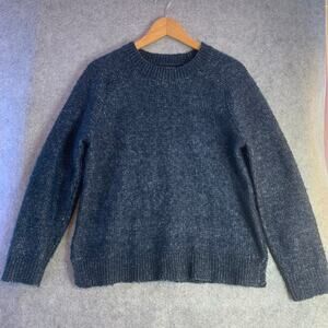 Banana Republic Crewneck Sweater, Women’s Size Small, Dark Blue Marled Pattern